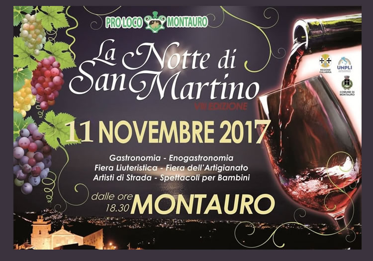 La Notte di San Martino a Montauro 2017