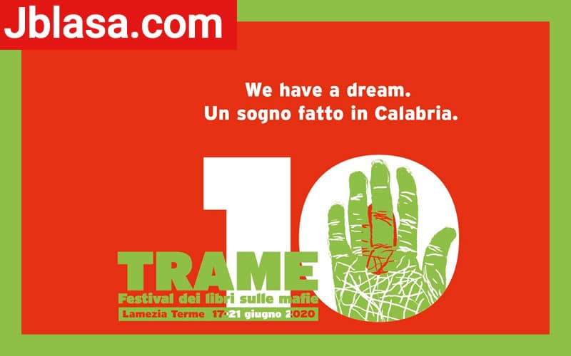Trame.10 – Festival dedicato ai libri sulle mafie a Lamezia Terme torna il 17 giugno 2020