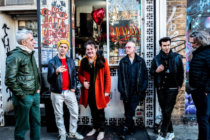 Voltarelli a New York con la band del nuovo disco (foto di Francesca Magnani)