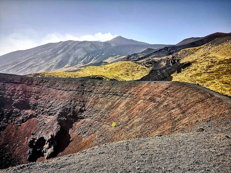 Etna I Suoi Crateri e I Suoi Versanti Il Vulcano più Attivo d'Europa