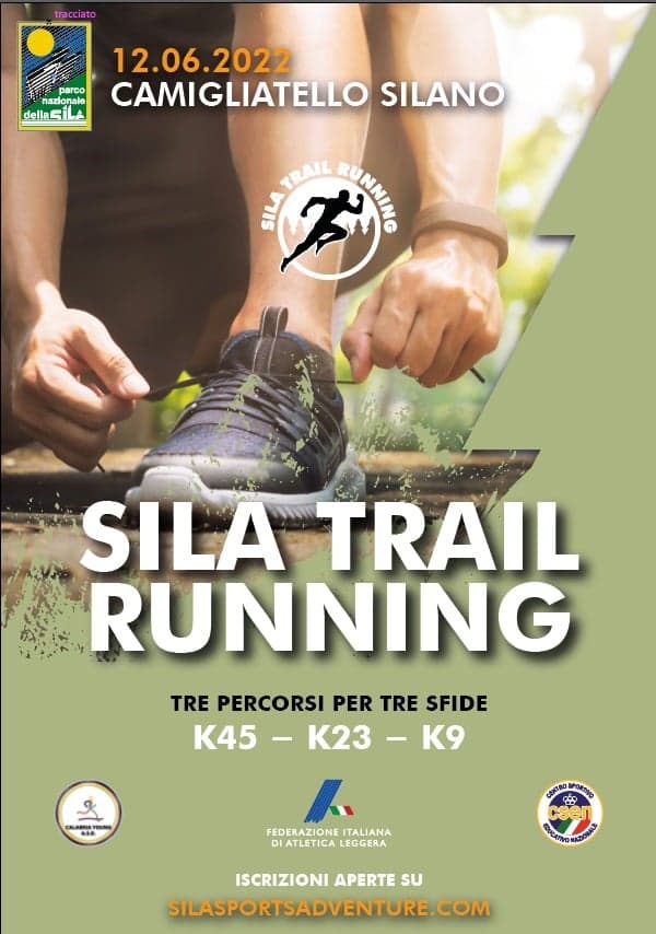 Sila Trail Running, il 12 Giugno 2022 locandina