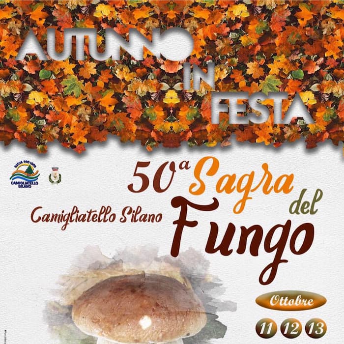 50° Sagra del Fungo a Camigliatello Silano Ottobre 2022 locandina