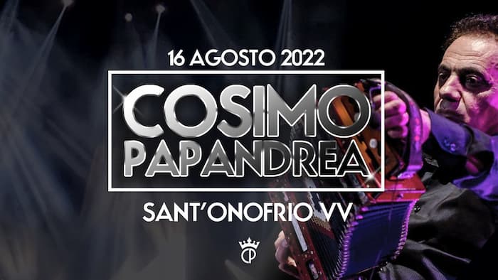 Cosimo Papandrea 16 agosto 2022 a Sant'Onofrio