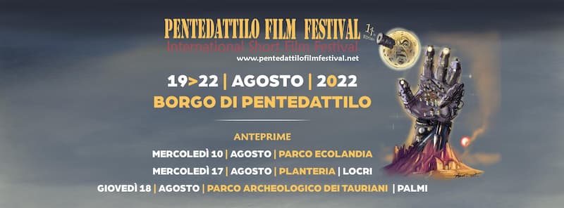 Pentedattilo Film Festival 19 - 22 agosto 2022 Borgo di Pentedattilo locandina