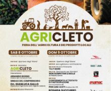 Agricleto - Fiera dell'agricultura e dei prodotti locali 8 e 9 ottobre 2022 a Cleto locandina