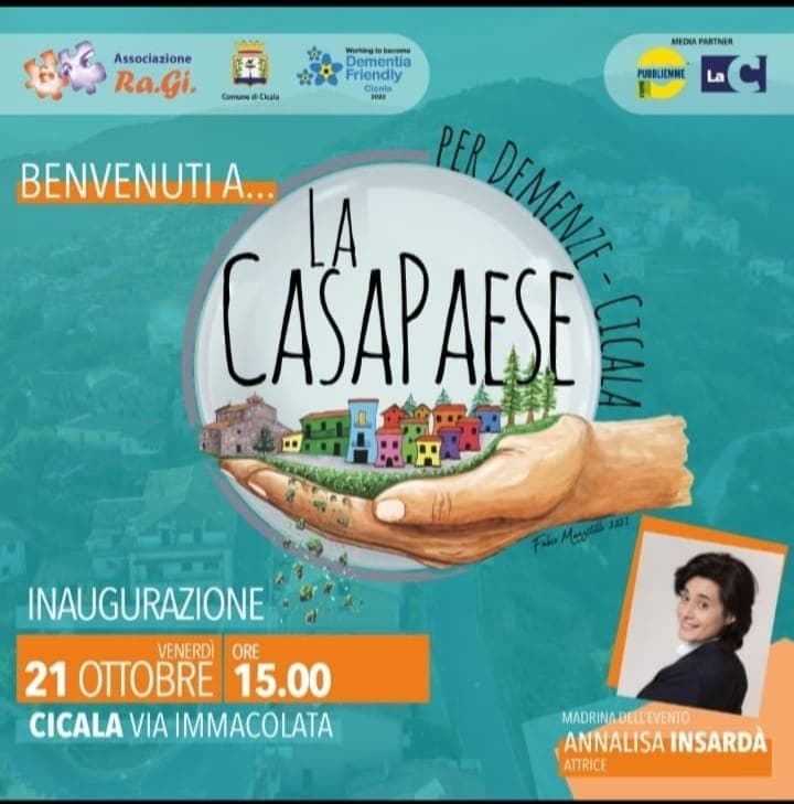 CasaPaese a Cicala 21 ottobre 2022 locandina