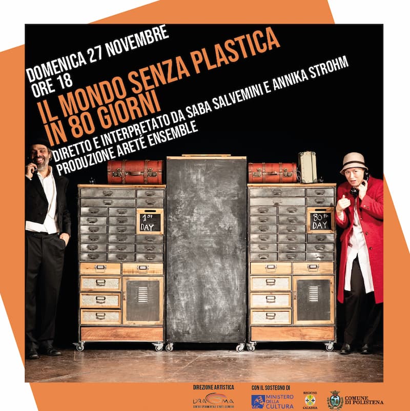 Il mondo senza plastica in 80 giorni 27 novembre 2022 Polistena locandina