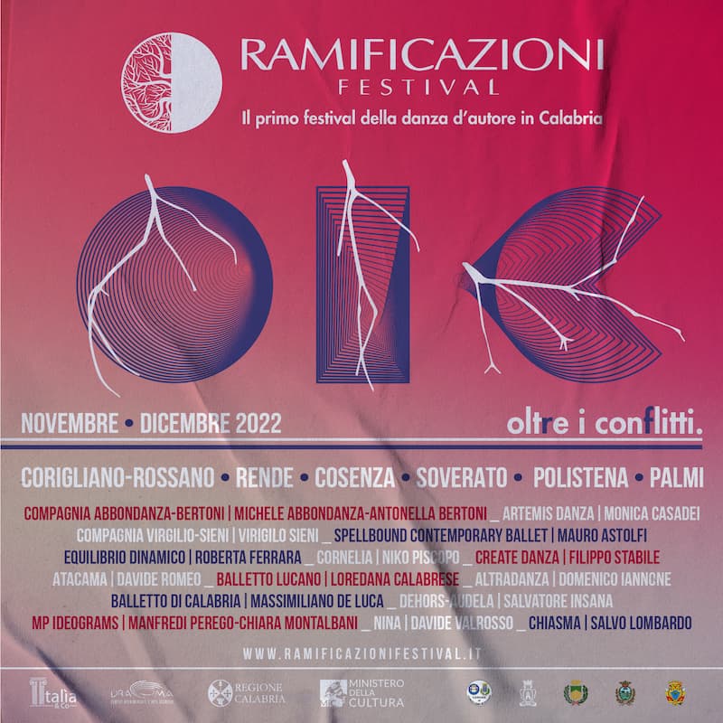 Ramificazioni Festival 2022 Calabria locandina