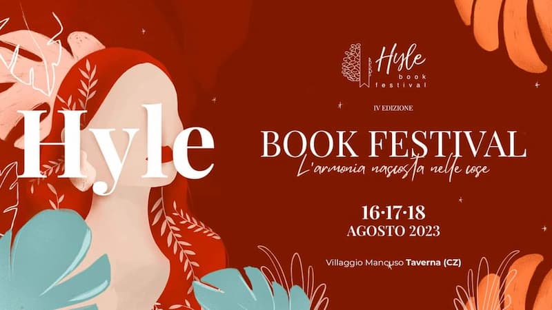 IV edizione Hyle Book Festival 16-17-18 Agosto 2023, Villaggio Mancuso, Taverna locandina