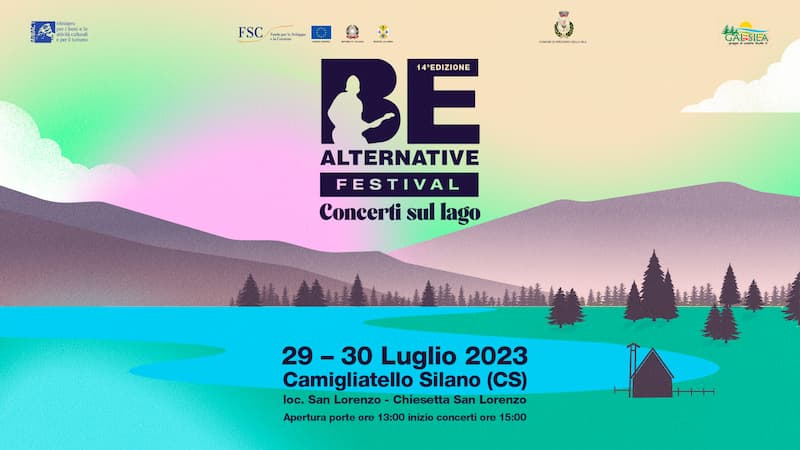 Be Alternati Festival • Concerti sul Lago - 29 e 30 Luglio - Camigliatello Silano locandina