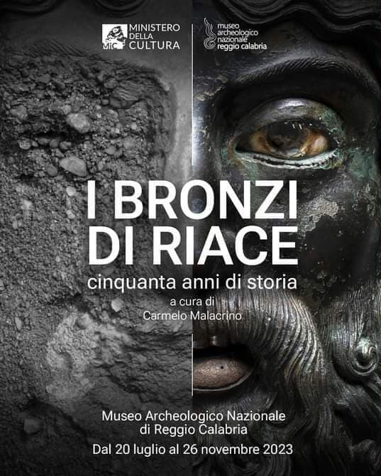 Mostra Bronzi di Riace cinquanta anni di storia Dal 20 Luglio al 26 Novembre 2023 Museo Archeologico Nazionale di Reggio Calabria