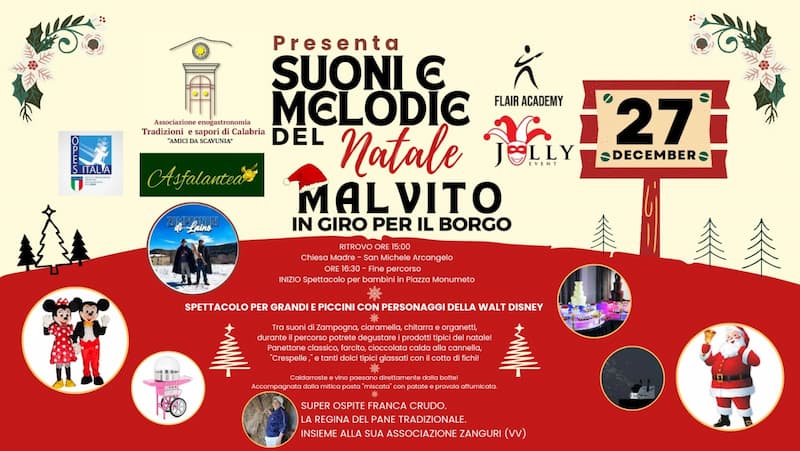 Suoni & Melodie del Natale a Malvito 27 Dicembre 2023