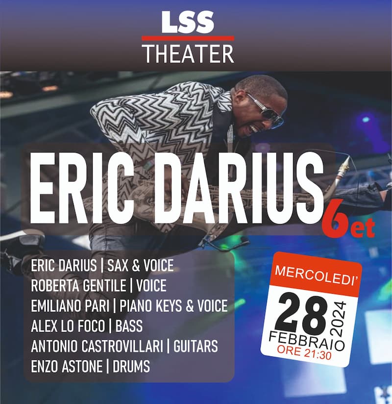 Eric Darius 6et 28 Febbraio 2024 Polistena