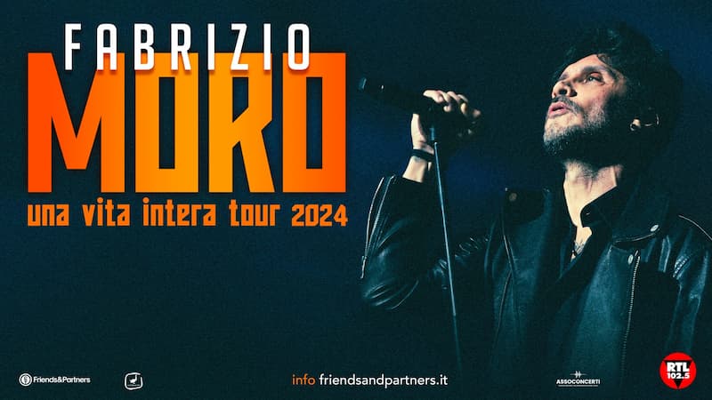 Fabrizio Moro - una vita intera tour 2024