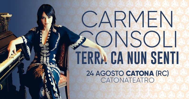Carmen Consoli - Terra ca nun senti 24 Agosto 2024 Catonateatro, Catona