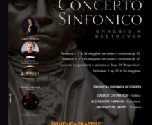 Festival della Ri-Conoscenza VII Edizione Concerto Sinfonico - omaggio a Beethoven 28 Aprile 2024 Chiesa del Sacro Cuore, Sant'Andrea Apostolo dello Ionio locandina